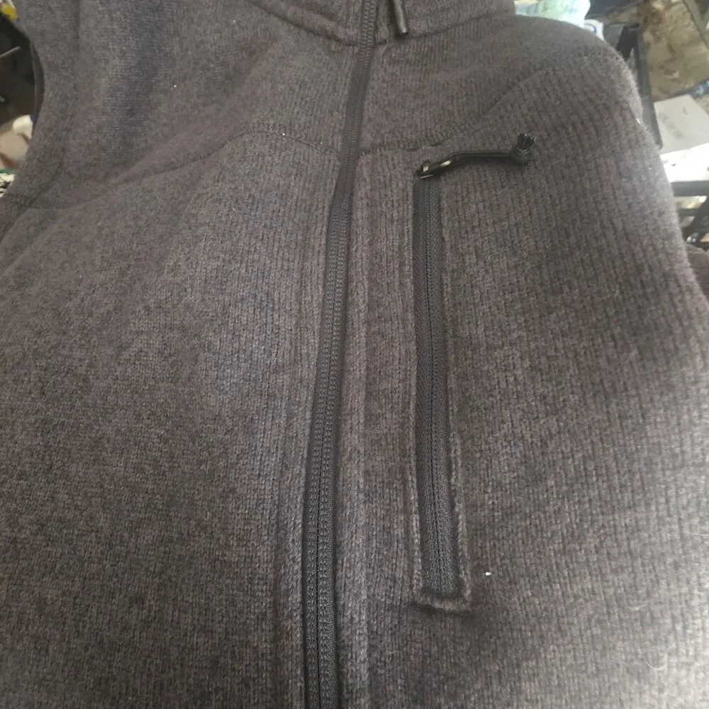 The North Face Gordon Lyons Fleece Vest Dark Charcoal Grey Men's XXL